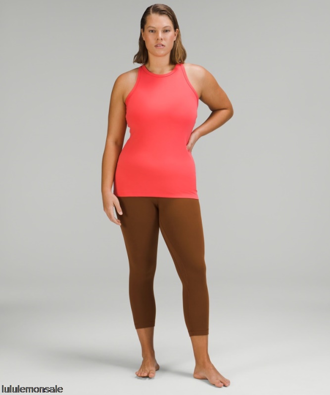 Lululemon Damen DELULU197 | Geröstetes Braunes Ausrichten Hochhausernte 23